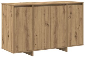 Tölgy étkezőszekrény Művészi tölgy Szerelt fa 120 x 41 x 75 cm