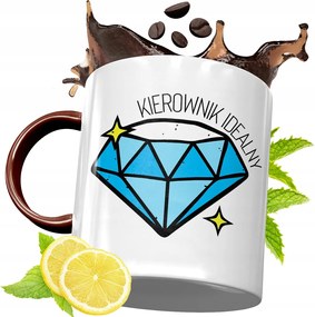 Bordó Bögre Vezetőnek Születésnapra Ajándék fényképes nyomattal