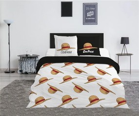 One Piece Hat dupla, kétszemélyes ágyneműhuzat 240×220cm, 65x65 cm