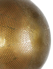 Ipari állólámpa bronz fa állítható - Haicha