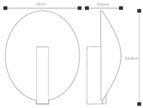 Lucide 27818/09/30 -LED Kültéri fali lámpa LAREDO LED/9W/230V IP54 fekete