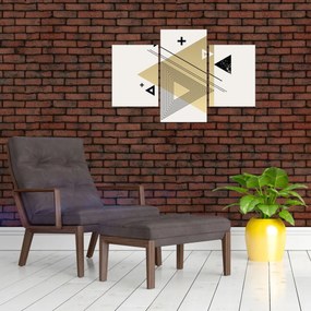 Kép - Geometriai formák N⁰4 (90x60 cm)
