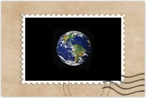 Poszterek 90x60 Föld Kilátás az űrből