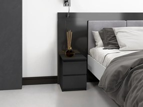 Baltrum M2 éjjeliszekrény, 30x40x30 cm, fekete