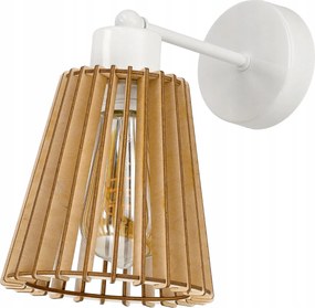 Led Olvasólámpa Fali Lámpatest Fából