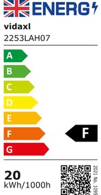 hideg fehér fényű háromlábú LED-es reflektor 2 x 20 W