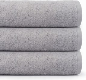 Frottír Fürdőszobai Törölköző 50x90 Primo Világosszürke