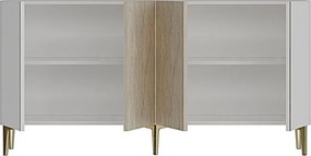 Poli 150 - White, Travertine, Gold