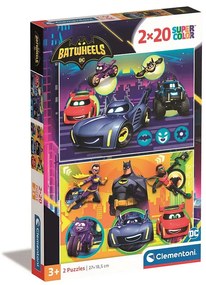 Batman Batwheels 2x20 db-os puzzle Clementoni