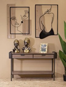 Konzol toronto 120x31x72cm