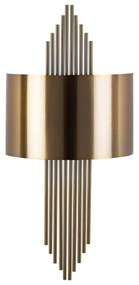 Fali lámpa 1xE27/40W/230V arany/réz