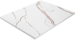 Zuhanytálca Magnum CARRARA WHITE 90x120