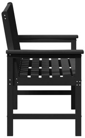 Kerti Pad Fekete 120 cm HDPE