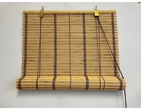Tara bambusz roló natúr/cseresznye, 60 x 160 cm, 60 x 160 cm