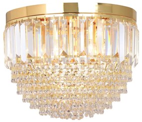 Zuma Line FC19003/5 - Mennyezeti lámpa CHARLOTTE 5xE14/40W/230V átm. 40 arany