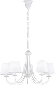 TRIO 110600531 CORTEZ Modern Csillár Fehér E14 IP20