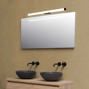 Caspio fekete falilámpa, hosszúság 90 cm - SULION