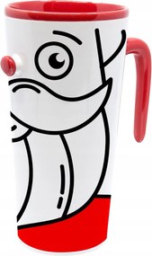 Karácsonyi 3D bögre Mikulással, Ajándék karácsonyra, karácsonyra