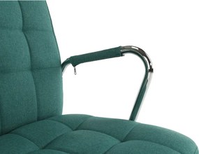 Irodai szék, ciánzöld, MORGEN