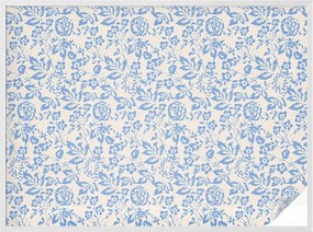 Öntapadós adatvédelmi fólia szélvédőre Virágok levelek 200x146