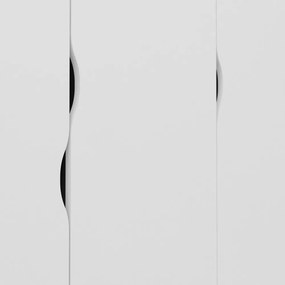Oslo fehér ruhásszekrény, 147 x 200 cm - Tvilum