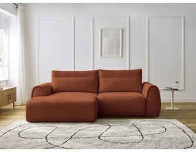 Narancssárga sarokkanapé Aden – Bobochic Paris