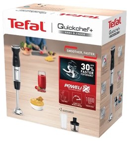 Tefal - Botmixer QUICKCHEF 1000W/230V fekete