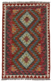 Kilim szőnyeg Chobi 148x96 kézi szövésű afgán gyapjú kilim