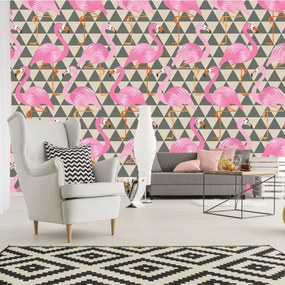 Fotótapéta - Flamingók (152,5x104 cm)