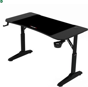 NERO karbon gamer asztal 160 × 60 cm