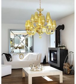 Redo IID C12 51 - Csillár láncon IDILLIO 12xG9/48W/230V