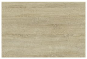 4 db sonoma tölgy színű szerelt fa könyvespolc 60 x 40 x 1,5 cm