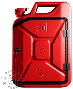 Koupelnová skříňka / kanistr - Bathroom Cabinet, Gas Red, 6 variant - Danish Fuel variáns: Dió