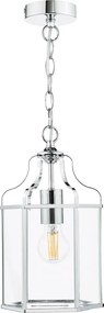 Dar Lighting vintage függeszték aled csiszolt króm darale8650
