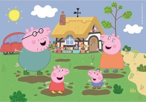 Peppa malac Mud 30 db-os puzzle Clementoni