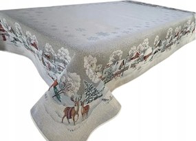 Abrosz 140x140 cm karácsonyi faliszőnyeg asztalra Különböző karácsonyi Minták