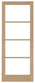 Belső Ajtó Üveggel ORKDAL Barna 83 x 211 cm