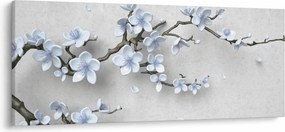 A virágok képe (120x50 cm)