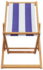 kék és fehér eukaliptuszfa és szövet összecsukható strandszék