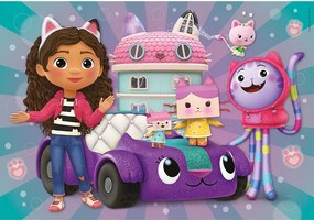 Gabi babaháza Cat-world 2x20 db-os puzzle Clementoni