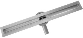 Rea Neox Slim Pro, zuhanylefolyó 100 cm, szálcsiszolt acél, REA-G5803