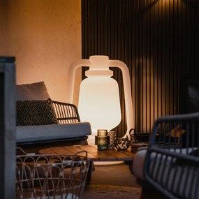 Okos állólámpa fehér 110 cm, beleértve a Wifi G95 - Storm Extra Large