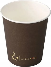 Papír Poharak 250 ml 100 Db Kávéhoz Coffee 4 You eldobható forró