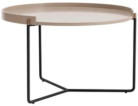 Összecsukható asztal Mandy Beige, 2 db