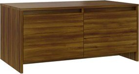 vidaXL sonoma tölgy színű szerelt fa dohányzóasztal 90x50x41,5 cm