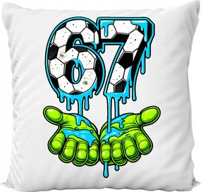 Párna Six Seven 67 Hat Hét Viral Trend Brainrot Sláger