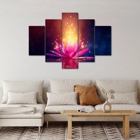 Tavirózsa a vízen képe (150x105 cm)