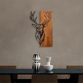 Red Deer 1 fa-fém faldekoráció
