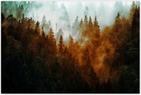 Fotótapéták 120x80 Őszi táj Hegyek