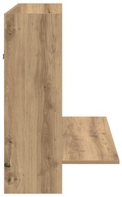 Falra Szerelhető Asztal Mester Tölgy 105x48x75 cm Szerelt Fa